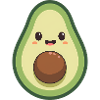 Kawaii Avocado