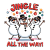 Disco Snowmen – Jingle All the Way