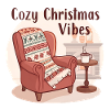 Fauteuil confortable – Cozy Christmas Vibes