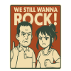Rebellious Rock Parent Duo 