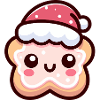 Whimsical Christmas Cookie Character