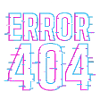 Lettrage Neon Error 404