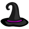 Magical Witch Hat Illustration