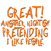 Great! Funny Introver Halloween Gift