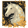 Cheval d'automne