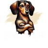 Simply Nope Teckel Chien têtu