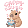 CAPPY BIRTHDAY Capy Birthday Capybara Ramen