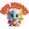 Niedlicher Drache