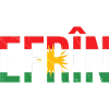 Kurdistan Kurden Friedenssymbol mit Nationalflagge