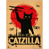 Warrior Cat in War Sky