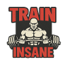 Train Insane Power Symbol Design