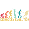 Hockey Evolution Silhouette Design