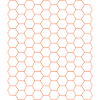 Futuristic Hexagon Pattern Design