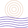 Geometric Lines and Circles Design