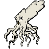 Surreal Squid Illustration