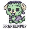 Frankenpup Cute Monster Design