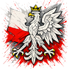 Poland Polska Eagle Flag Flag Abstract Gift