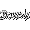 Stylish Brussels lettering design