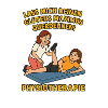 Physicien humoristique en dessin animé