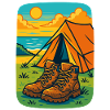 Camping Aventure Bottes Tente Plage
