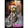 Expressive slapstick duck character doll punk