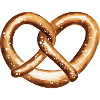 Heart Shaped Pretzel