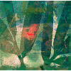 Abstract tropical plant art