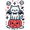 Pumpkin Cat