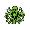 Spooky Ghost Haunting Illustration