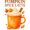 Pumpkin Spice Latte Design