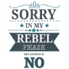 Rebel Phase Irony T-Shirt Design