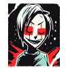 Dark Humanoid Canvas Art