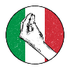 Italian Hand Gesture Italy Italian Retro