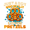 Bretzel Pretzel-Design mit Spruch