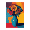 Bouquet of Pop Art Flowers