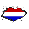 Percée du drapeau hollandais