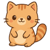 Cute kittens illustration