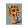 Vase of Sunflowers and Lilies Artistic