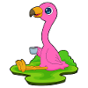Flamingo coffee mug