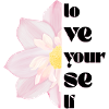 Love Yourself – Floral Motif 🌸✨