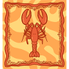 Red Lobster Illustration
