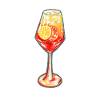 Summer Cocktail with Orange Slices