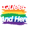 Queer Pride Regenbogen Design