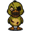 Zombie Duck – Creepy-Cute Halloween Cartoon
