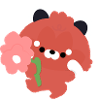 Romantic Red Panda