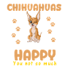 Chihuahua Winking Happy Dog T-Shirt
