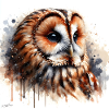 Tawny Owl Portrait