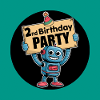 Robot 2nd Birthday Party Theme