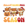 Tis' the Hallothanksmas Season Squirrel