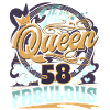 58th Birthday Queen Women